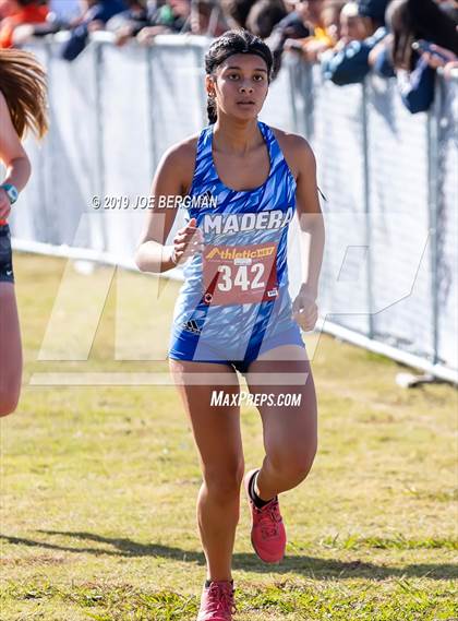 Thumbnail 1 in CIF Central Section Cross Country Championships (Girls D2 Race) photogallery.