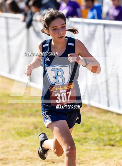 Thumbnail 3 in CIF Central Section Cross Country Championships (Girls D2 Race) photogallery.