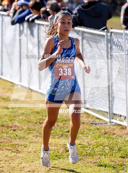 Thumbnail 3 in CIF Central Section Cross Country Championships (Girls D2 Race) photogallery.