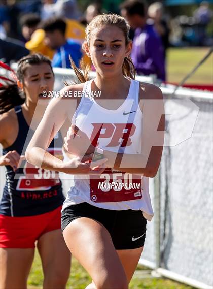 Thumbnail 1 in CIF Central Section Cross Country Championships (Girls D2 Race) photogallery.
