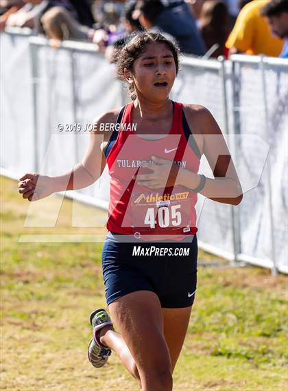 Thumbnail 3 in CIF Central Section Cross Country Championships (Girls D2 Race) photogallery.