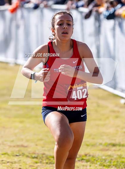 Thumbnail 3 in CIF Central Section Cross Country Championships (Girls D2 Race) photogallery.