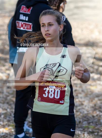 Thumbnail 2 in CIF Central Section Cross Country Championships (Girls D2 Race) photogallery.