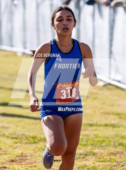 Thumbnail 1 in CIF Central Section Cross Country Championships (Girls D2 Race) photogallery.