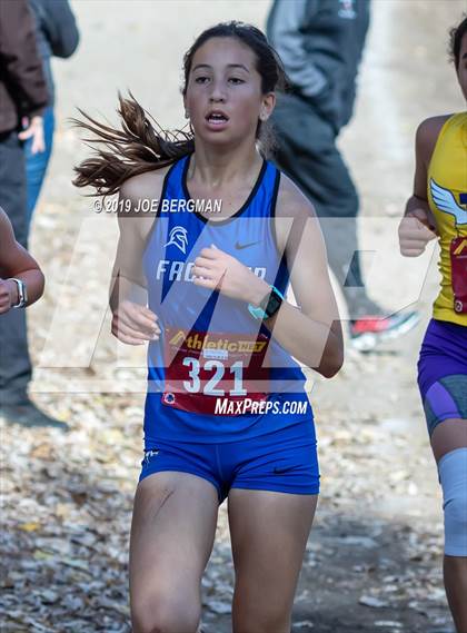 Thumbnail 3 in CIF Central Section Cross Country Championships (Girls D2 Race) photogallery.