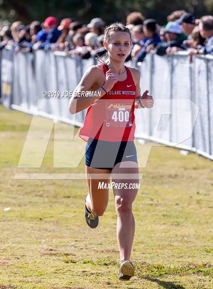 Thumbnail 1 in CIF Central Section Cross Country Championships (Girls D2 Race) photogallery.