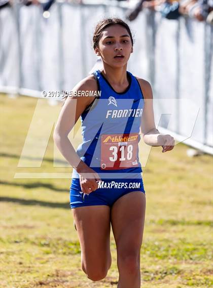 Thumbnail 3 in CIF Central Section Cross Country Championships (Girls D2 Race) photogallery.