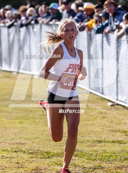 Thumbnail 1 in CIF Central Section Cross Country Championships (Girls D2 Race) photogallery.