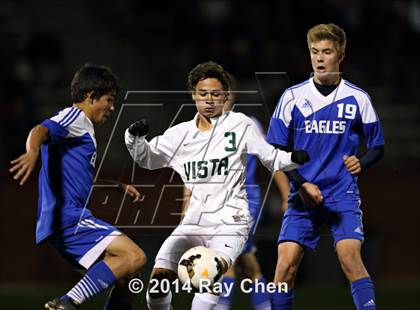 Thumbnail 3 in Mountain Vista vs. Broomfield (CHSAA 5A Playoff Round of 16) photogallery.