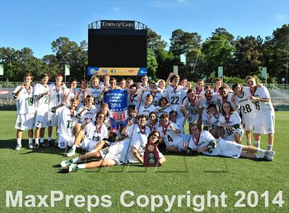 Thumbnail 1 in Marvin Ridge vs. Cardinal Gibbons (NCHSAA 1/2/3A Final) photogallery.