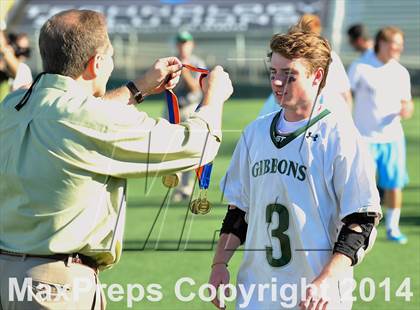 Thumbnail 3 in Marvin Ridge vs. Cardinal Gibbons (NCHSAA 1/2/3A Final) photogallery.