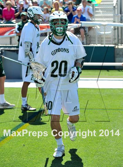 Thumbnail 3 in Marvin Ridge vs. Cardinal Gibbons (NCHSAA 1/2/3A Final) photogallery.