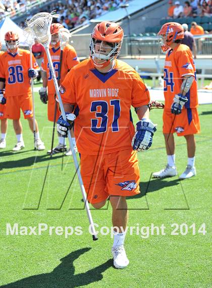 Thumbnail 2 in Marvin Ridge vs. Cardinal Gibbons (NCHSAA 1/2/3A Final) photogallery.