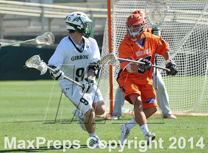 Thumbnail 1 in Marvin Ridge vs. Cardinal Gibbons (NCHSAA 1/2/3A Final) photogallery.