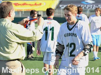 Thumbnail 3 in Marvin Ridge vs. Cardinal Gibbons (NCHSAA 1/2/3A Final) photogallery.
