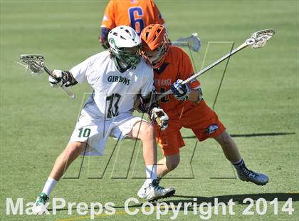 Thumbnail 2 in Marvin Ridge vs. Cardinal Gibbons (NCHSAA 1/2/3A Final) photogallery.
