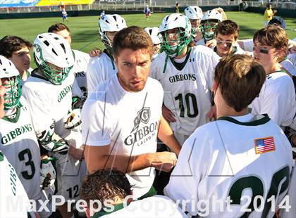 Thumbnail 2 in Marvin Ridge vs. Cardinal Gibbons (NCHSAA 1/2/3A Final) photogallery.