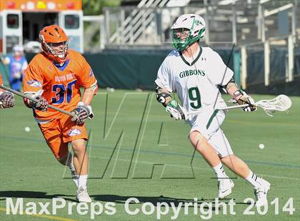 Thumbnail 2 in Marvin Ridge vs. Cardinal Gibbons (NCHSAA 1/2/3A Final) photogallery.