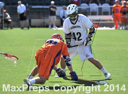 Thumbnail 3 in Marvin Ridge vs. Cardinal Gibbons (NCHSAA 1/2/3A Final) photogallery.