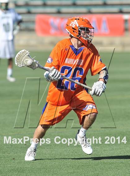 Thumbnail 3 in Marvin Ridge vs. Cardinal Gibbons (NCHSAA 1/2/3A Final) photogallery.