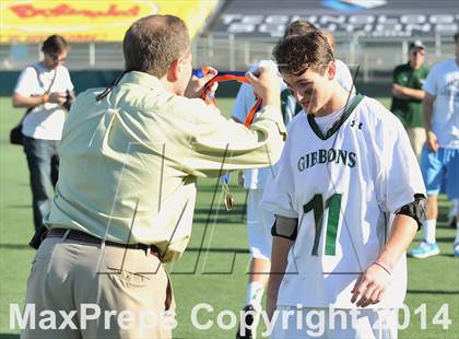 Thumbnail 2 in Marvin Ridge vs. Cardinal Gibbons (NCHSAA 1/2/3A Final) photogallery.