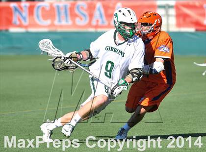Thumbnail 3 in Marvin Ridge vs. Cardinal Gibbons (NCHSAA 1/2/3A Final) photogallery.