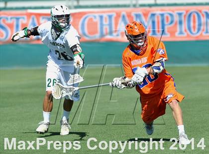 Thumbnail 1 in Marvin Ridge vs. Cardinal Gibbons (NCHSAA 1/2/3A Final) photogallery.