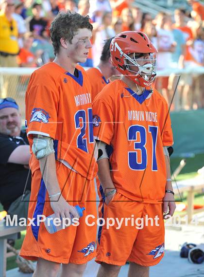 Thumbnail 2 in Marvin Ridge vs. Cardinal Gibbons (NCHSAA 1/2/3A Final) photogallery.