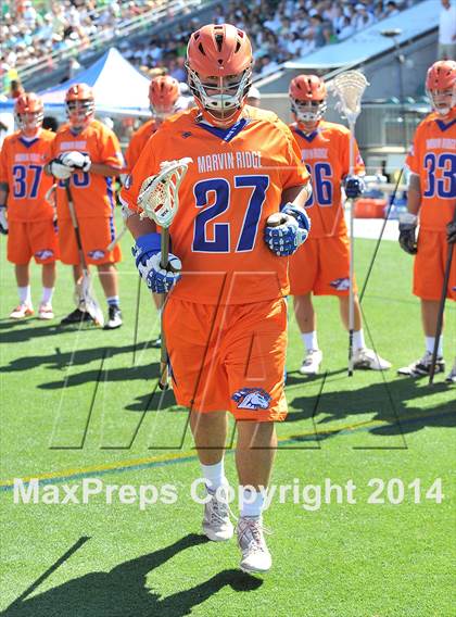 Thumbnail 1 in Marvin Ridge vs. Cardinal Gibbons (NCHSAA 1/2/3A Final) photogallery.