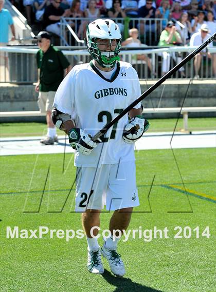 Thumbnail 3 in Marvin Ridge vs. Cardinal Gibbons (NCHSAA 1/2/3A Final) photogallery.