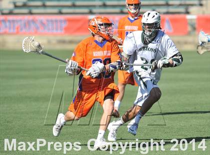 Thumbnail 2 in Marvin Ridge vs. Cardinal Gibbons (NCHSAA 1/2/3A Final) photogallery.