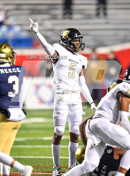 Thumbnail 1 in Shiloh Christian vs. Robinson (AAA 4A State Final) photogallery.