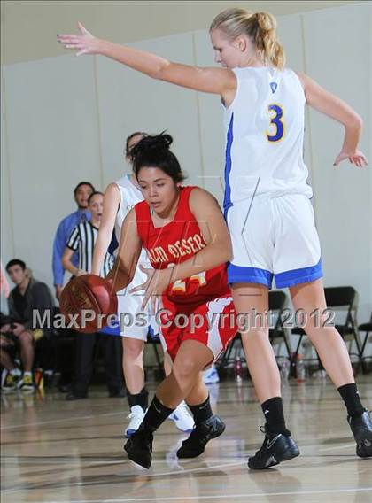 Thumbnail 2 in Palm Desert @ Desert Christian Academy (MaxPreps Holiday Classic) photogallery.