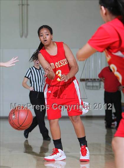 Thumbnail 2 in Palm Desert @ Desert Christian Academy (MaxPreps Holiday Classic) photogallery.