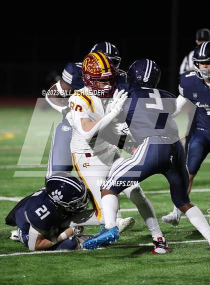 Thumbnail 1 in Cardinal Newman @ Marin Catholic (CIF NCS Division 3 Final) photogallery.