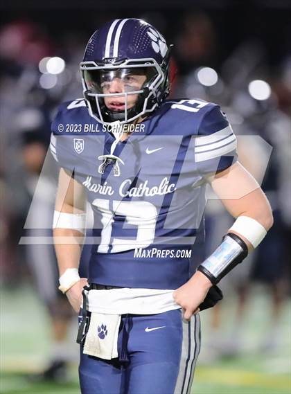 Thumbnail 2 in Cardinal Newman @ Marin Catholic (CIF NCS Division 3 Final) photogallery.