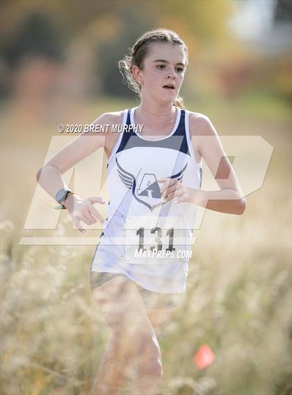 Thumbnail 2 in CHSAA Cross Country 4A Region 2 Girls photogallery.