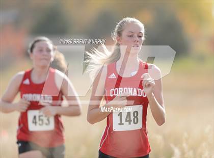 Thumbnail 3 in CHSAA Cross Country 4A Region 2 Girls photogallery.