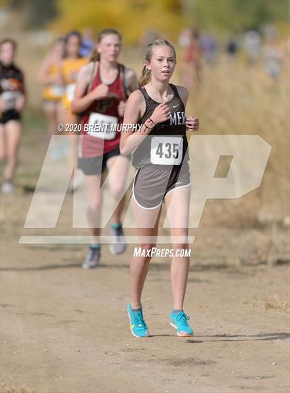 Thumbnail 2 in CHSAA Cross Country 4A Region 2 Girls photogallery.