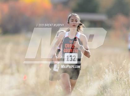 Thumbnail 3 in CHSAA Cross Country 4A Region 2 Girls photogallery.