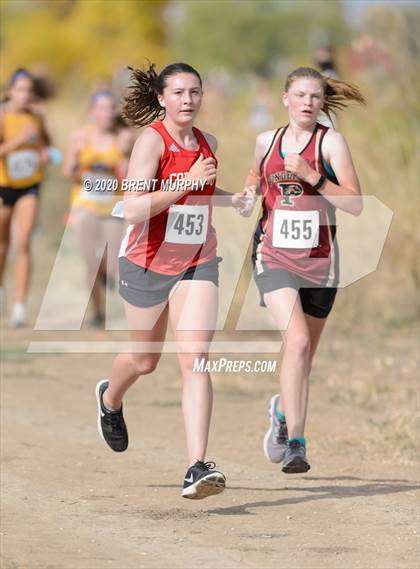 Thumbnail 3 in CHSAA Cross Country 4A Region 2 Girls photogallery.