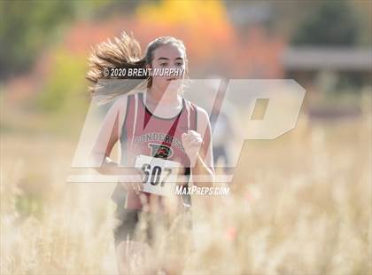 Thumbnail 2 in CHSAA Cross Country 4A Region 2 Girls photogallery.