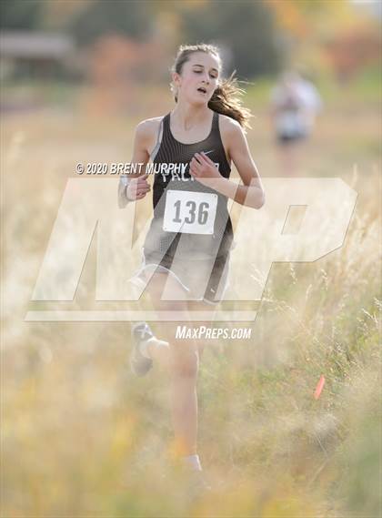 Thumbnail 1 in CHSAA Cross Country 4A Region 2 Girls photogallery.