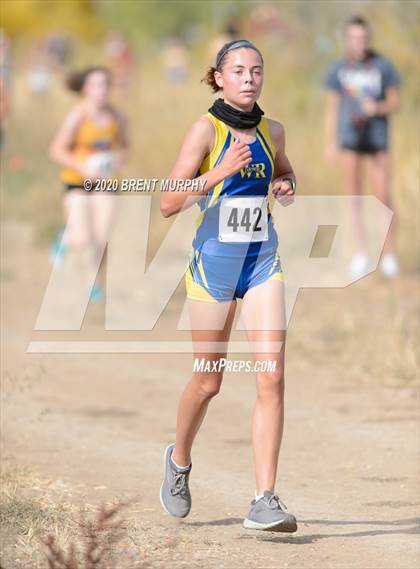 Thumbnail 3 in CHSAA Cross Country 4A Region 2 Girls photogallery.