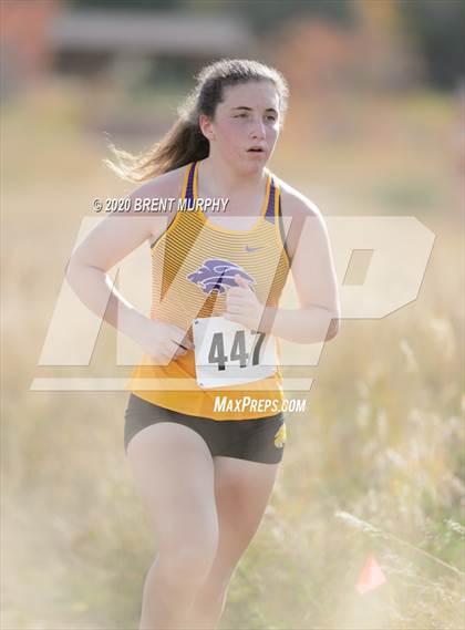 Thumbnail 3 in CHSAA Cross Country 4A Region 2 Girls photogallery.