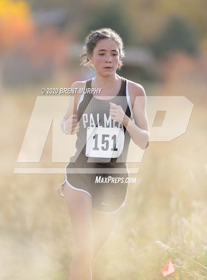 Thumbnail 3 in CHSAA Cross Country 4A Region 2 Girls photogallery.