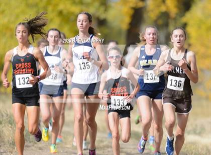 Thumbnail 2 in CHSAA Cross Country 4A Region 2 Girls photogallery.