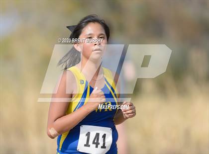 Thumbnail 2 in CHSAA Cross Country 4A Region 2 Girls photogallery.
