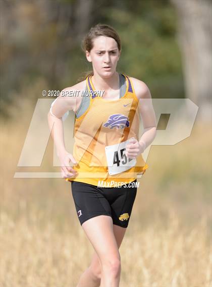 Thumbnail 2 in CHSAA Cross Country 4A Region 2 Girls photogallery.