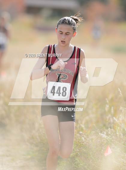 Thumbnail 1 in CHSAA Cross Country 4A Region 2 Girls photogallery.